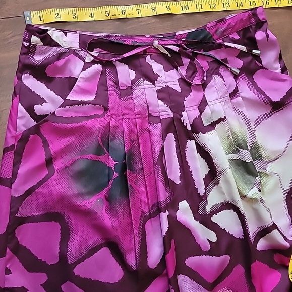 Calvin Klein Skirt set Size Small pleated Skirt A-line Fit & Flare Spring Purple - Picture 9 of 16